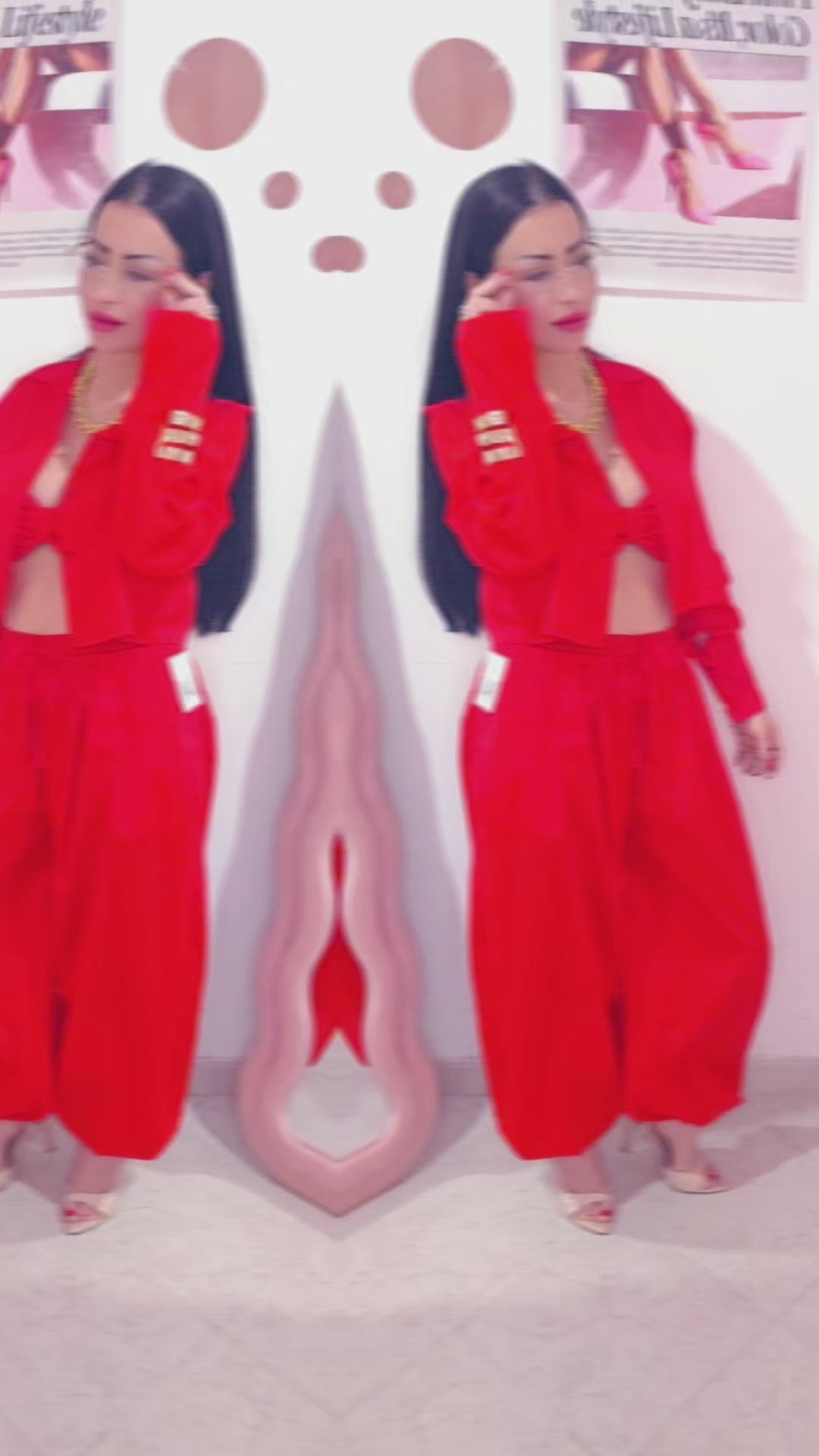 Coordinato red passion