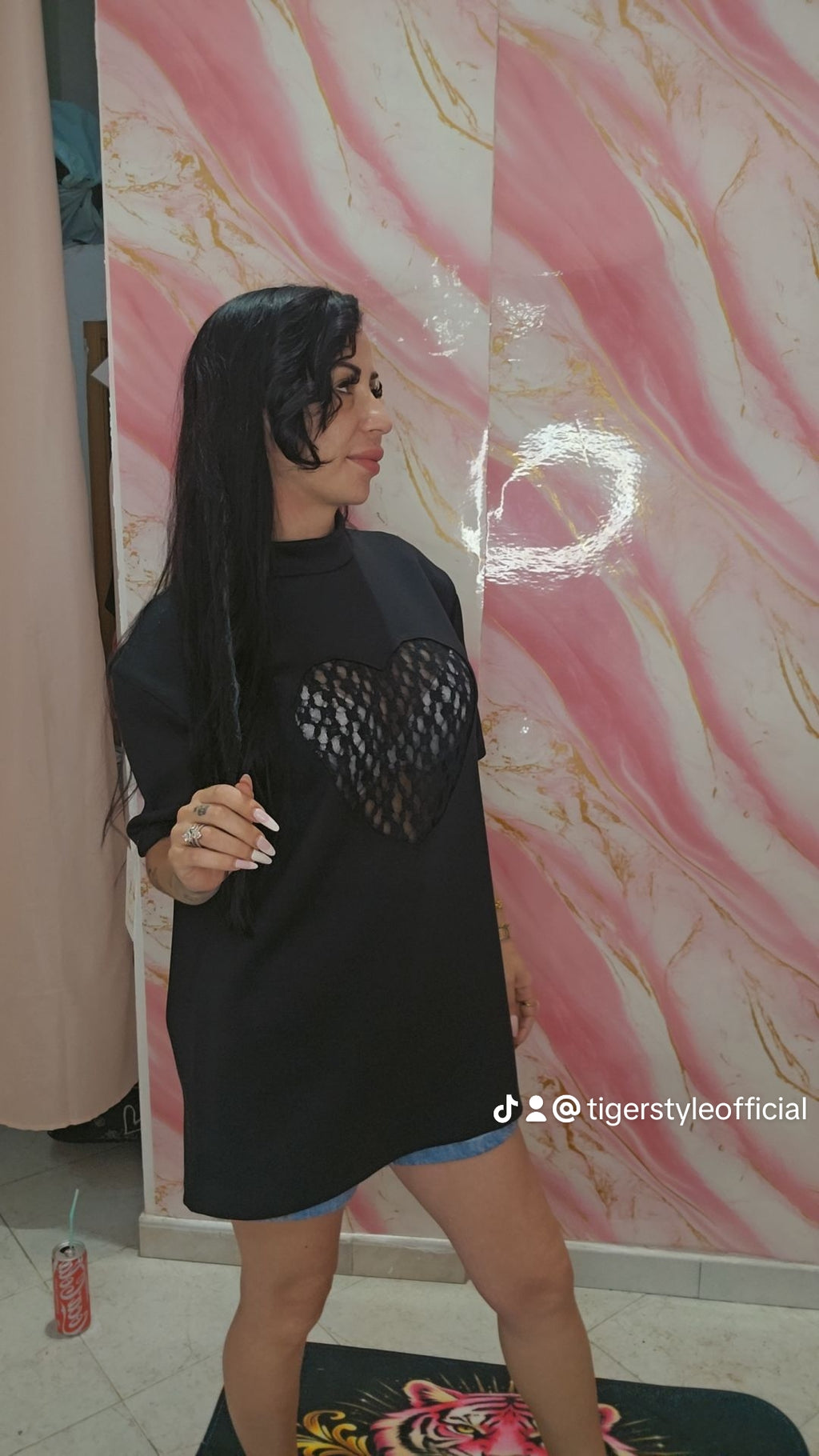 Maxi maglia heart