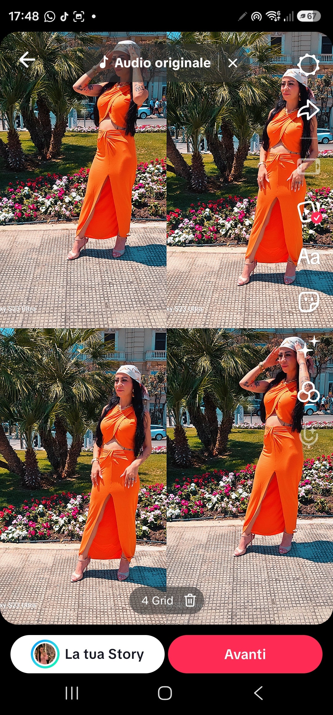 Coordinato Orange
