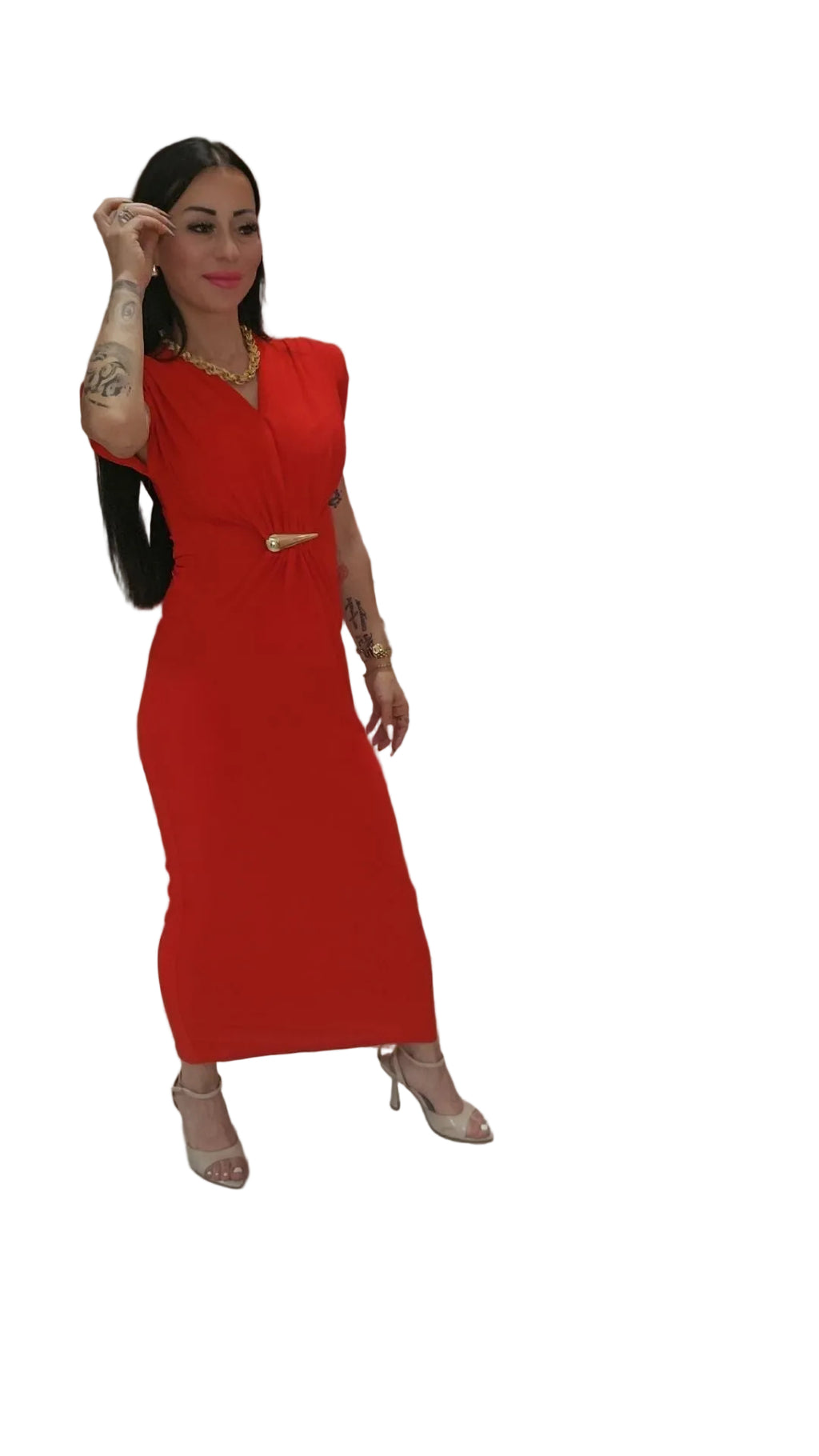 Vestito redgold