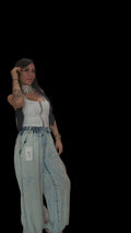 Jeans coulisse