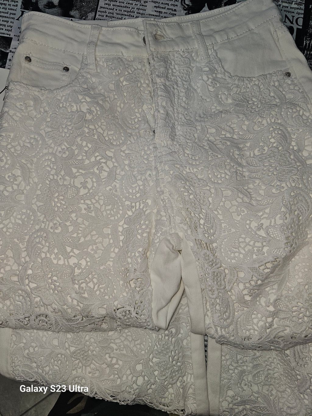 Jeans ricamo