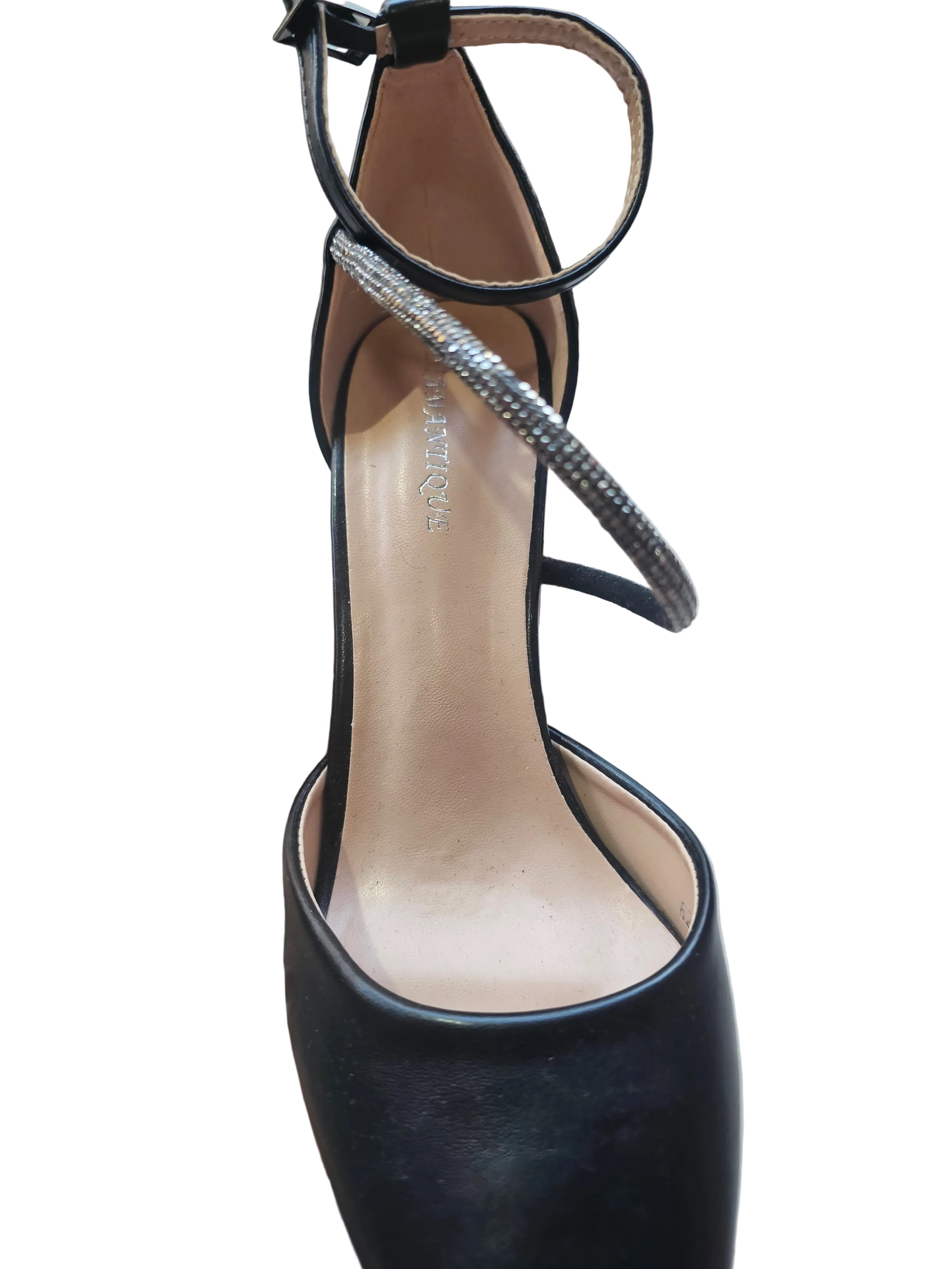Scarpa intreccio blak