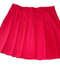 Gonna red plisse