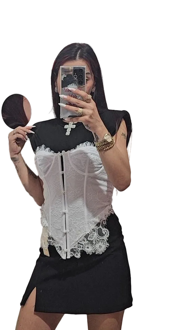 Corsetto pizzo