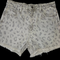Pantaloncino animalier diamond
