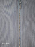 Coordinato zip stras