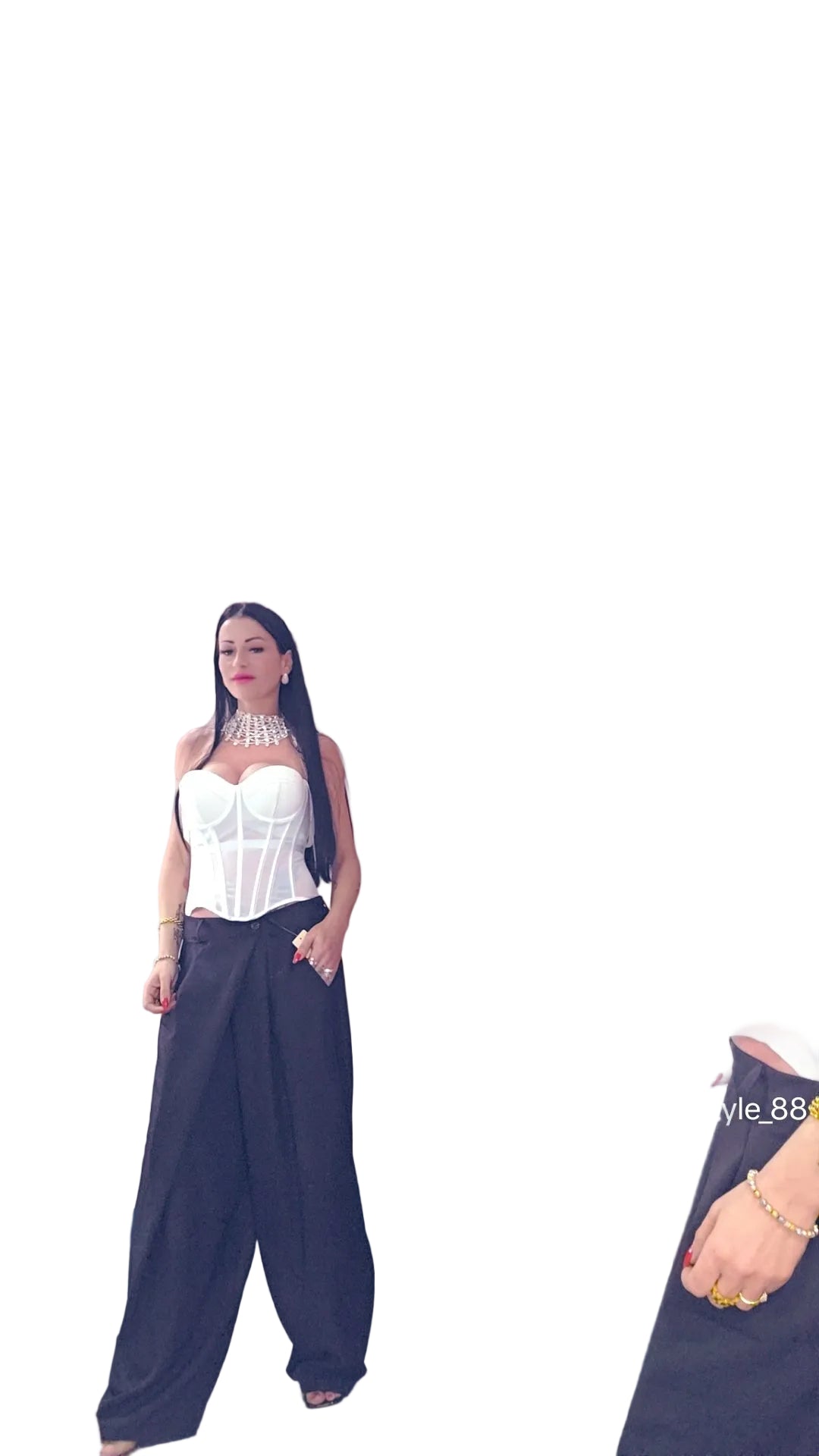 Pantalone lato