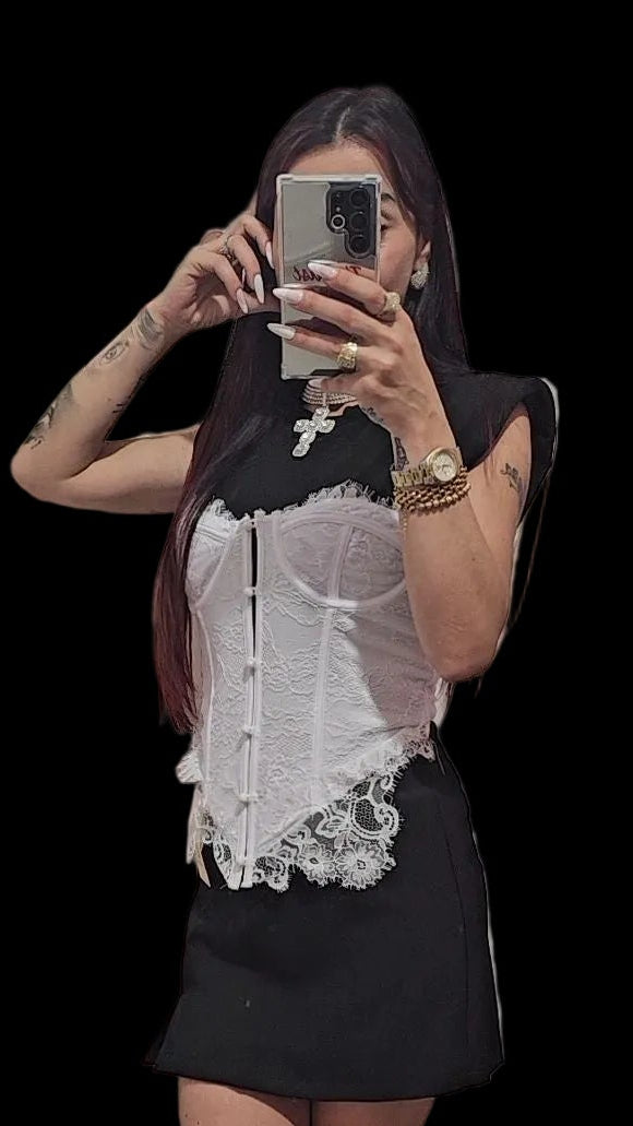 Corsetto pizzo