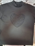 Maxi maglia heart