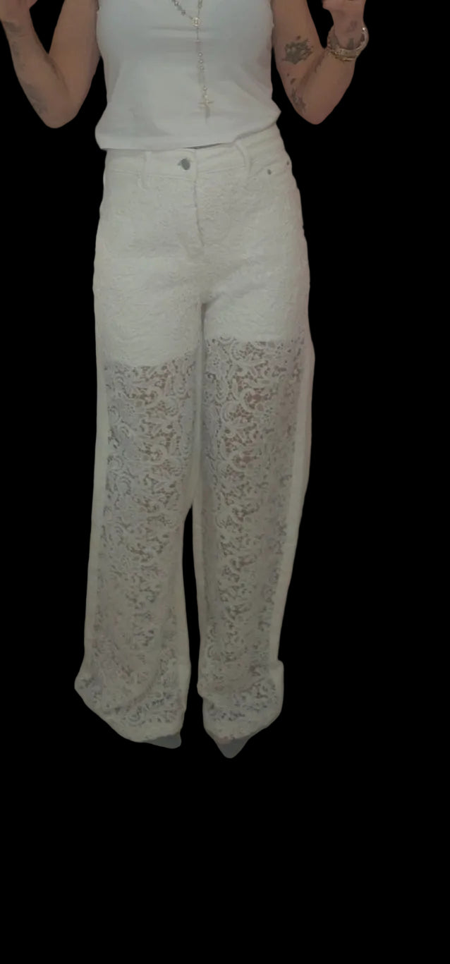 Jeans ricamo